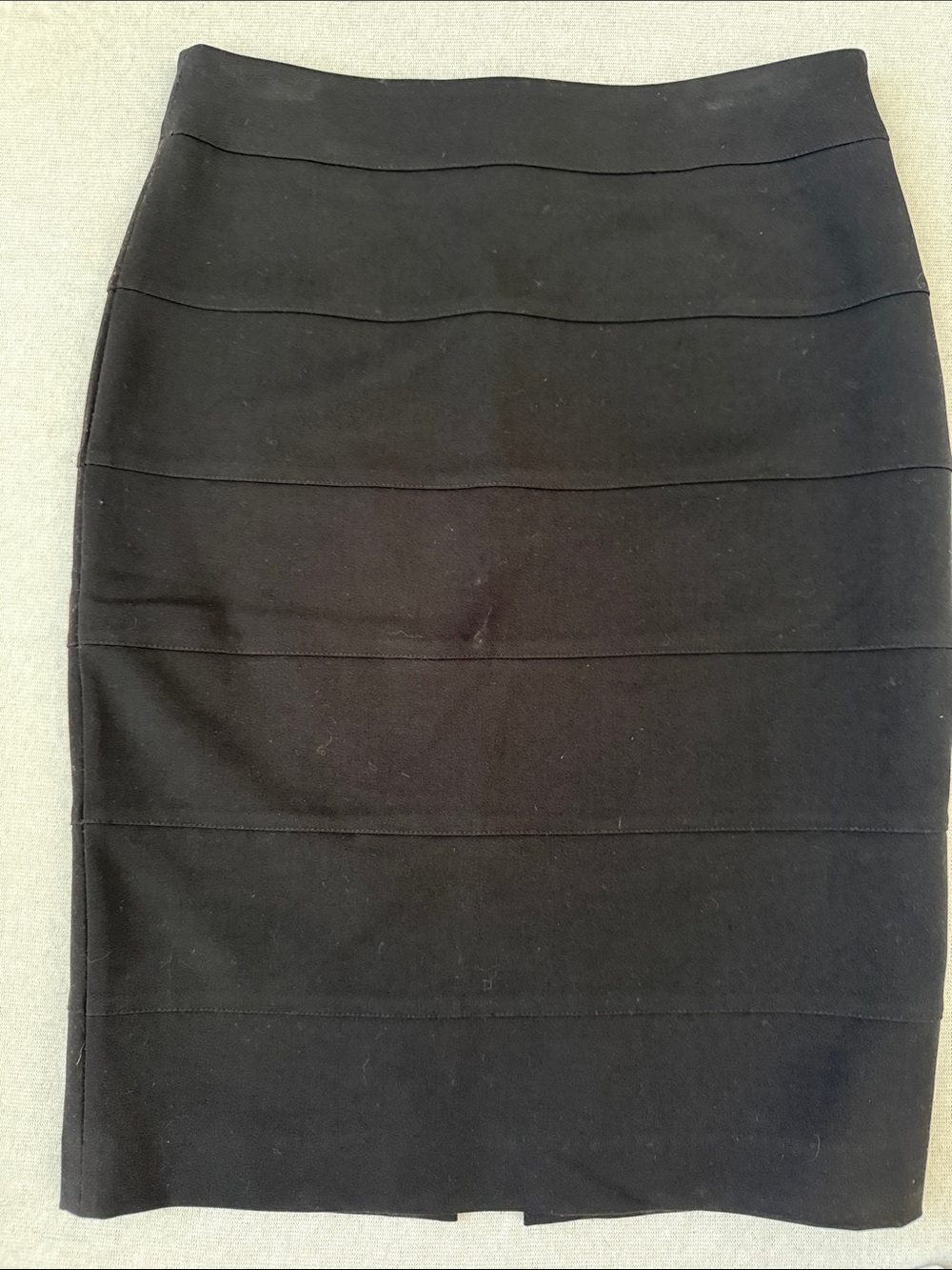 Classic Black Bandage Pencil Skirt